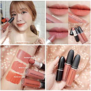 MAC​ Lipstick​ โทนส้มละมุน​ ทาแล้วได้ลุคลูกคุณหนูน่าร้ากก