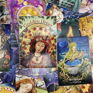 Tarot  Oracle cards การ์ดเกมส์tarot  เหมาะสำหรับการฝึกอ่านไพ่ ไพ่ทาโรต์ ไพ่ยิปซี ไพ่ดูดวง