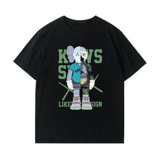Uniqlo X KAWS 2022 เสื้อยืดลําลอง แขนสั้น แฟชั่นฤดูร้อน สําหรับผู้ชาย