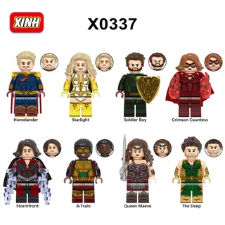 บล็อคตัวต่อ รูปซุปเปอร์ฮีโร่ The Boys Minifigures Homelander X0337