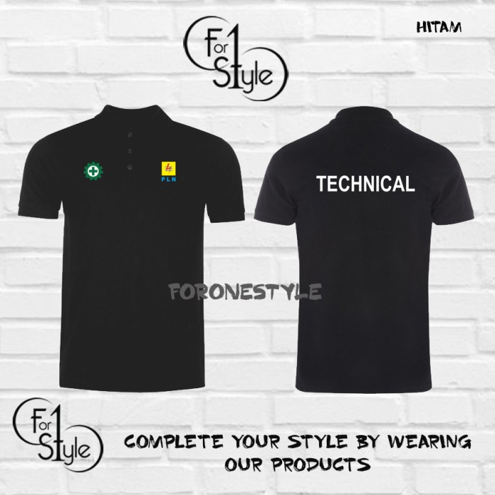 PLN TECHNICAL POLO SHIRT - PLN TECHNICAL COLLAR POLO - FORONESTYLE CUSTOM CLOTHESTYLE
