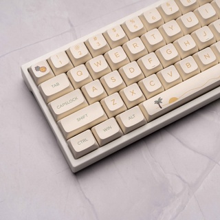 ปุ่มกดคีย์บอร์ด 144 คีย์ XDA PBT ลายสับปะรด ผลไม้ เชอร์รี่ Mx XDA 6.25u