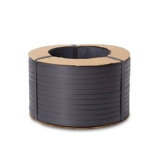 สายรัดพลาสติก สายรัดกล่อง สีดำ 9มิล12มิล 15มิล PPband( Black)