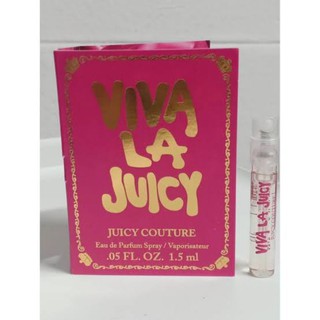 Vial น้ำหอมเทสเตอร์  Viva La Juicy Eau de Parfum Spray 1.5ml