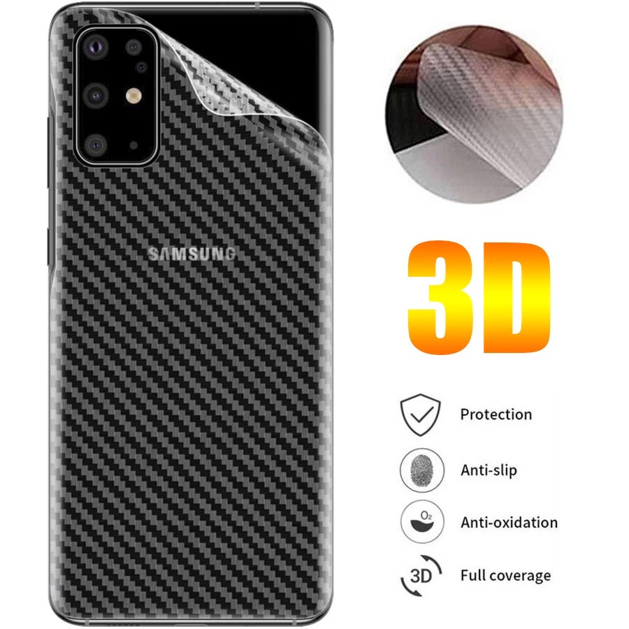 ฟิล์มลายเคฟล่า ฟิล์มหลัง ฟิล์มกันรอยหลัง Samsung A12 A22 A52S A02 A03 A03S A32 A51 A71 S21FE S20FE S22Ultra S21Ultra