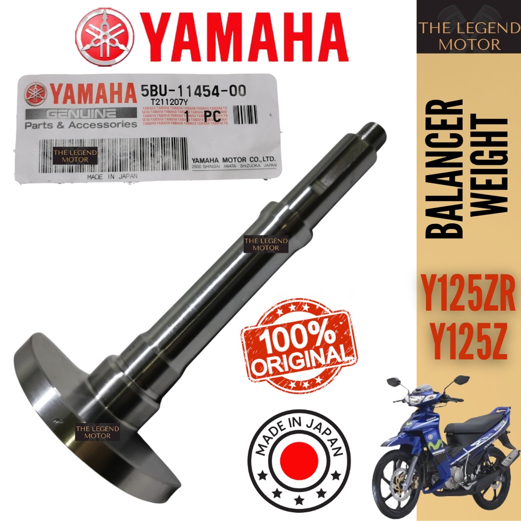 JAPAN Y125ZR Y125Z BALANCING WEIGHT SHAFT BALANCER ENGINE BALANCE ENJIN Y125 125ZR 125 5BU-11454-00 