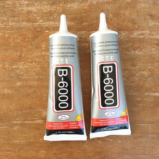 110 ml กาว B6000 B7000กาวอเนกประสงค์ หัวเข็ม เนื้อใส สำหรับงานฝีมือ diy