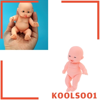 ( Koolsoo1 ) ตุ๊กตาเด็กทารกเหมือนจริงขนาด 4 นิ้ว 2 ชิ้น