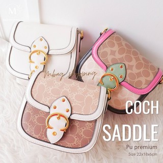 กระเป๋าสะพาย Coch saddle GC ทรงปีกนก Pu premium mbagshop กระเป๋า กระเป๋าสะพายข้าง กระเป๋าสพายผญ กระเป๋าสตางค์