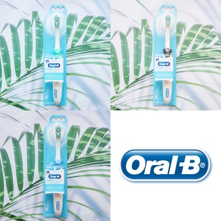 (Oral-B®) Deep Clean Power Toothbrush Reaches Deep to Remove Plaque Between Teeth ออรัลบี แปรงสีฟัน แบตเตอรี่