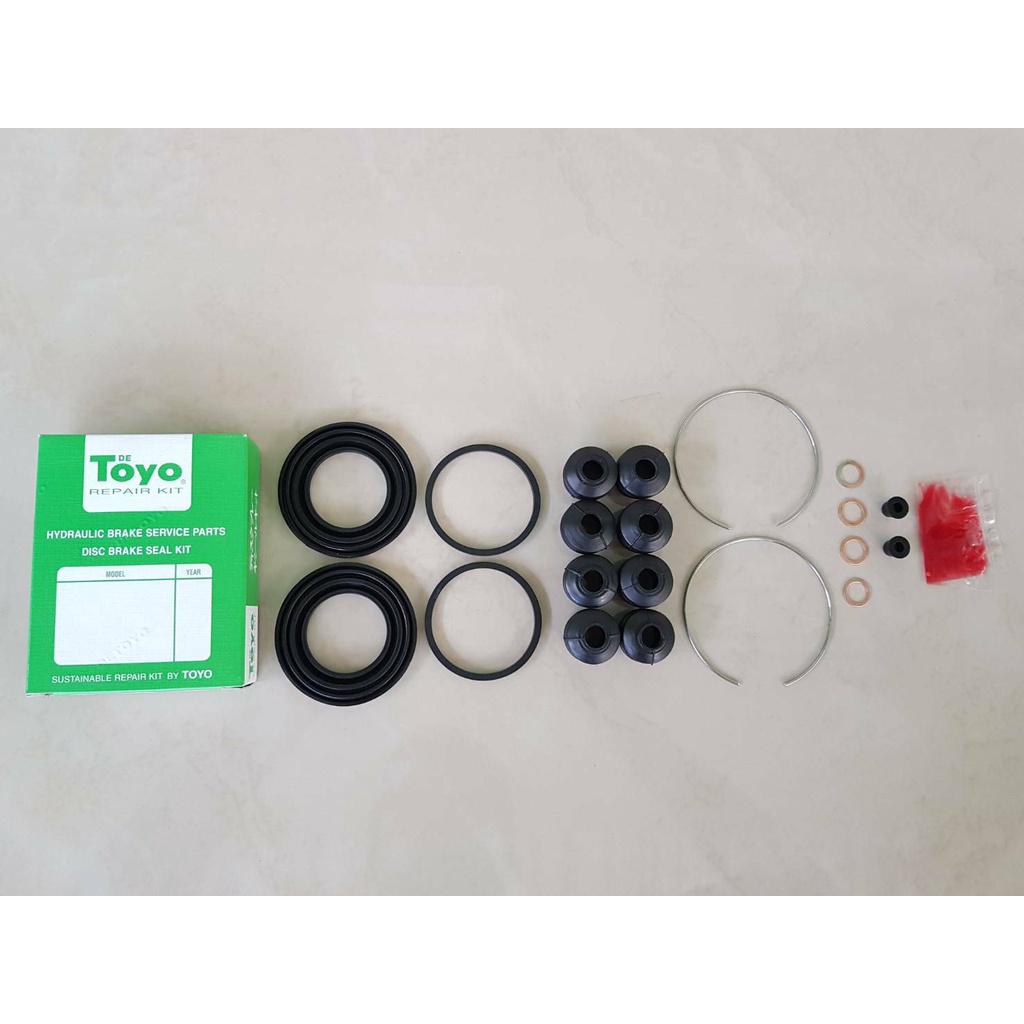 ชุดซ่อมยางดิสเบรคหน้า TOYOTA SOLUNA ยี่ห้อ TOYO JAPAN ชุดละ280บาท