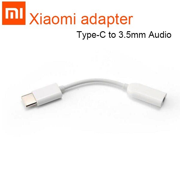 ชุดหูฟัง Type C ถึง Jack อะแดปเตอร์หูฟัง XIAOMI Type-C ถึง 3.5 มม. / ชุดหูฟัง Type C ถึง Jack