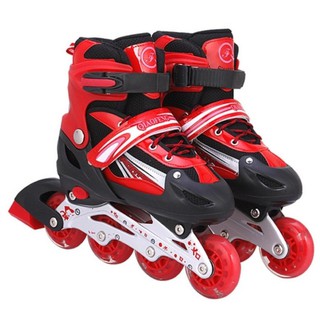 รองเท้าสเก็ต โรลเลอร์สเกต โรลเลอร์เบลด Roller  Skate - Red