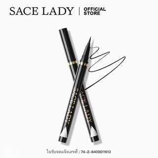 SACE LADY ปากกาอายไลเนอร์สีดํา กันน้ำ ติดทนนาน