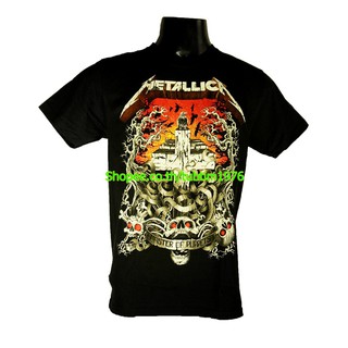 เสื้อวง Metallica เสื้อยืดวงดนตรีร็อค เสื้อวินเทจ เมทัลลิกา MET1081