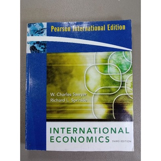 INTERNATIONAL ECONOMICS