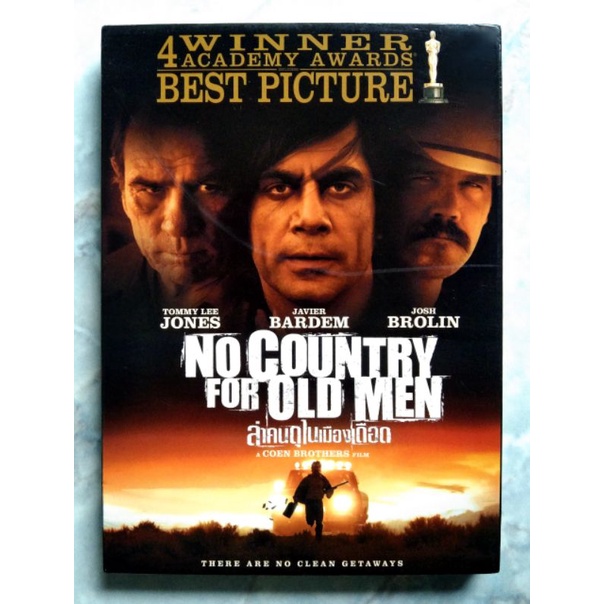 📀 DVD NO COUNTRY FOR OLD MAN (2007) : ล่าคนดุในเมืองเดือด 🏆 OSCAR : BEST PICTURE ครั้งที่ 80 (2008)