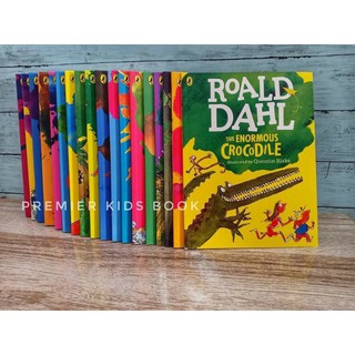 (New) Roald Dahl ฉบับพิเศษ ภาพสี ปกอ่อนเล่มใหญ่ ประมาณA4