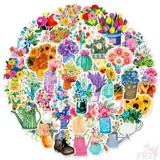 50Pcs/Set ❉ Flower Arrangement Art Series 01 สติ๊กเกอร์ ❉ DIY Fashion Waterproof Decals Doodle สติ๊กเกอร์