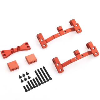 For MN D90 D91 D96 MN99S 1/12 RC Metal Car Upgrade Parts Pull Rod Base Seat And Shaft Up Servo Bracket Mounting Accessories