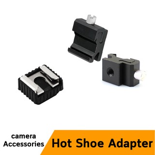 Hotshoe Adapter Camera Flash พลาสติค/อลูมีเนียม