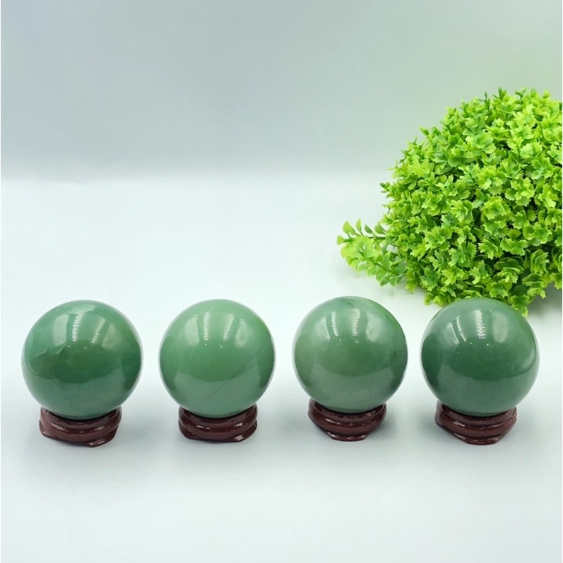 1PcNatural Aventurine Sphere / Top High Quality / Healing Chakra Meditation Stone / Home Decoration 