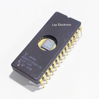 EPROM 27C256 MBM27C256A ขาทอง FUJITSU ของใหม่แท้ 100%