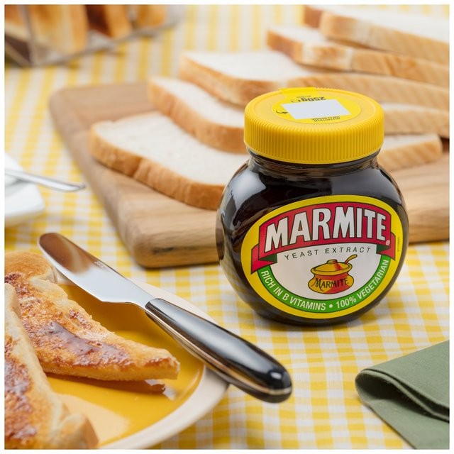 Marmite Original Marmite Yeast Extract ​ ของแท้ ผลิตภัณท์สำหรับทาลงบนขนมปัง ทำมาจากยีสต์หมัก 125 g