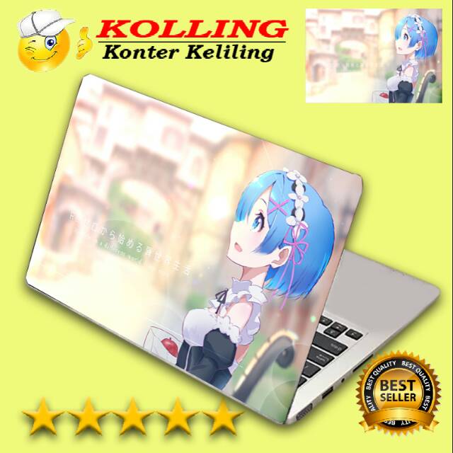 Garskin Laptop Re_Zero_Brake_Hold_apel Skin Laptop Sticker