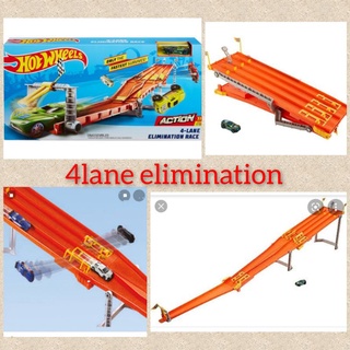 Hotwheels 4lane raceway​ เซตรางรถแข่ง