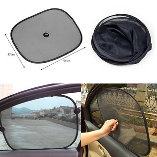 2 ชิ้นแบบพกพาพับรถม่านบังแดดกระจกบังแดดฤดูร้อน Sun Visor หนา Sun UV