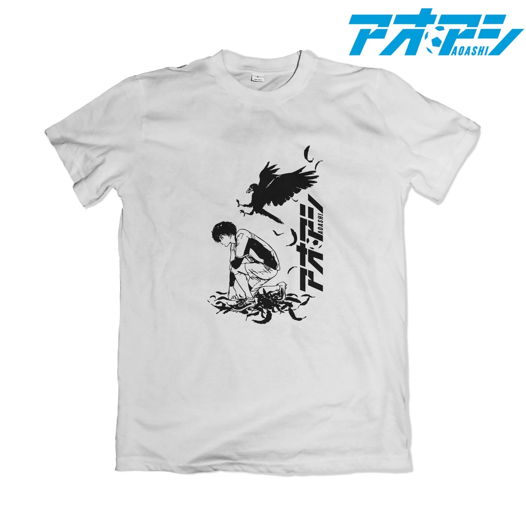 Aoi Ashito Crow อะนิเมะ Ao Ashi Aoashi 1196 เสื้อยืด