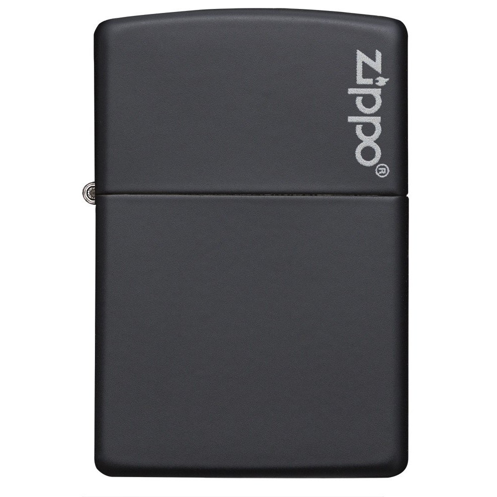 Zippo 218ZL Black Matte Shopee Thailand