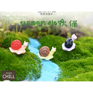 [MC874] ตุ๊กตุ่นจิ๋ว หอยทาก ตัวจิ๋ว 3 สี 🐌 (1 ตัว ราคา 9 บาท)