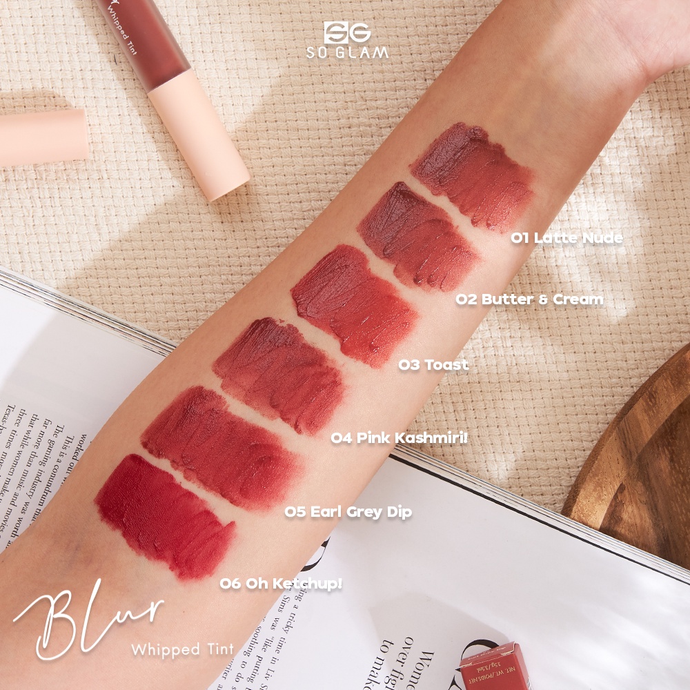 So Glam Blur Whipped Tint 02 Butter&Cream โซ แกลม เบลอ วิป ทินท์ 02 — صورة 4