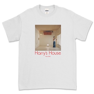 เสื้อยืด Cotton Comfortเสื้อยืดแขนสั้น พิมพ์ลาย HARRY STYLES HARRY HOUSEขนาดเต็มS-5XL