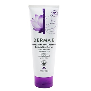 Derma E - กระชับ + ยกเครปปี้ บํารุงผิว พรีทเม้นท์ขัดผิว