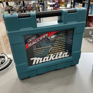 [ลดพิเศษ สินค้าตัวโชว์] MAKITA  ชุดอุปกรณ์เสริมมากีต้า 104ชิ้น D-37150 ของแท้100%