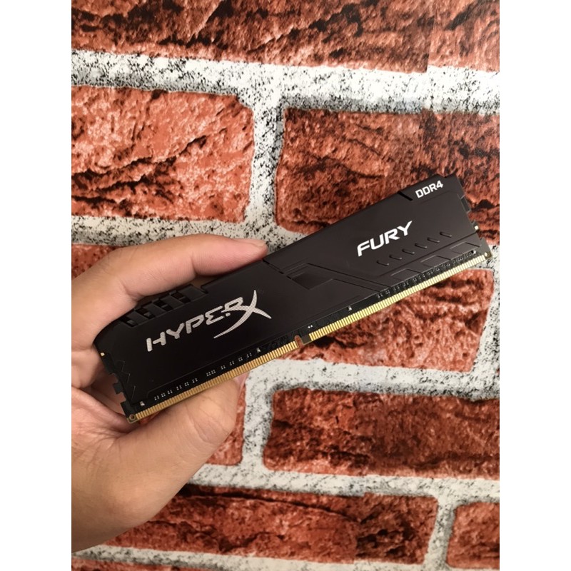ram16g  ddr4 bus 2666 kingston hyper-x fury