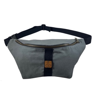 Cotton Canvas Fanny Pack, Belt Bag, Waist Bag กระเป๋าคาดเอว กระเป๋าเข็มขัดผ้าฝ้าย