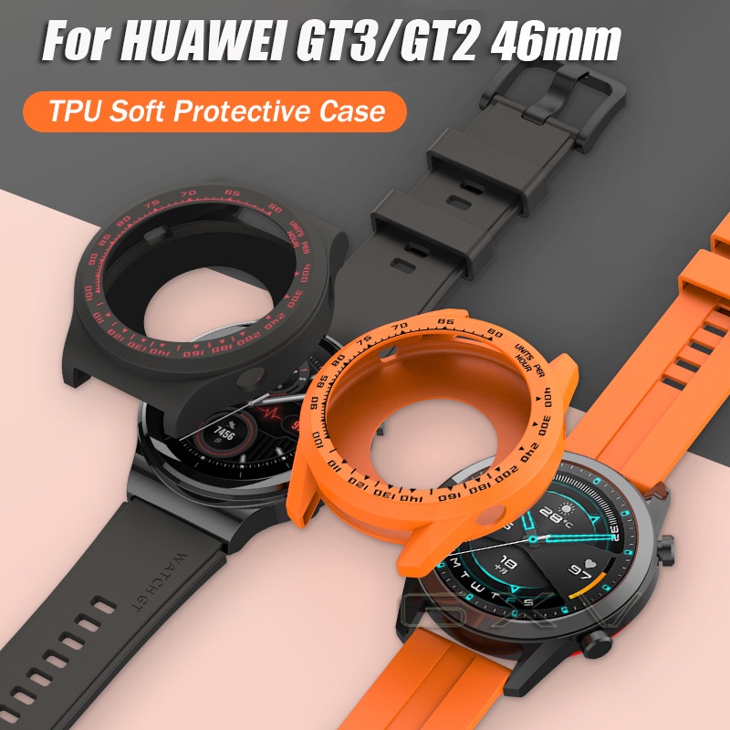 เคสซิลิโคน TPU แบบนิ่ม สําหรับ Huawei Watch GT3 46 มม. GT2 Honor Watch Magic 2 46 มม.