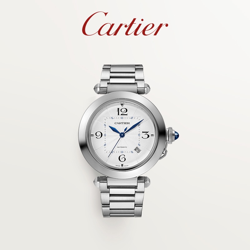 [Luxury Customization]Cartier Series Mechanical Watch Stainless Steel Calendar Window Watch z3x3