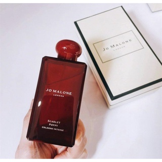 น้ำหอม JO MALONE Scarlet Poppy Cologne Intense 100 ml. *กล่องขาย* 【ของแท้ 100 % 】