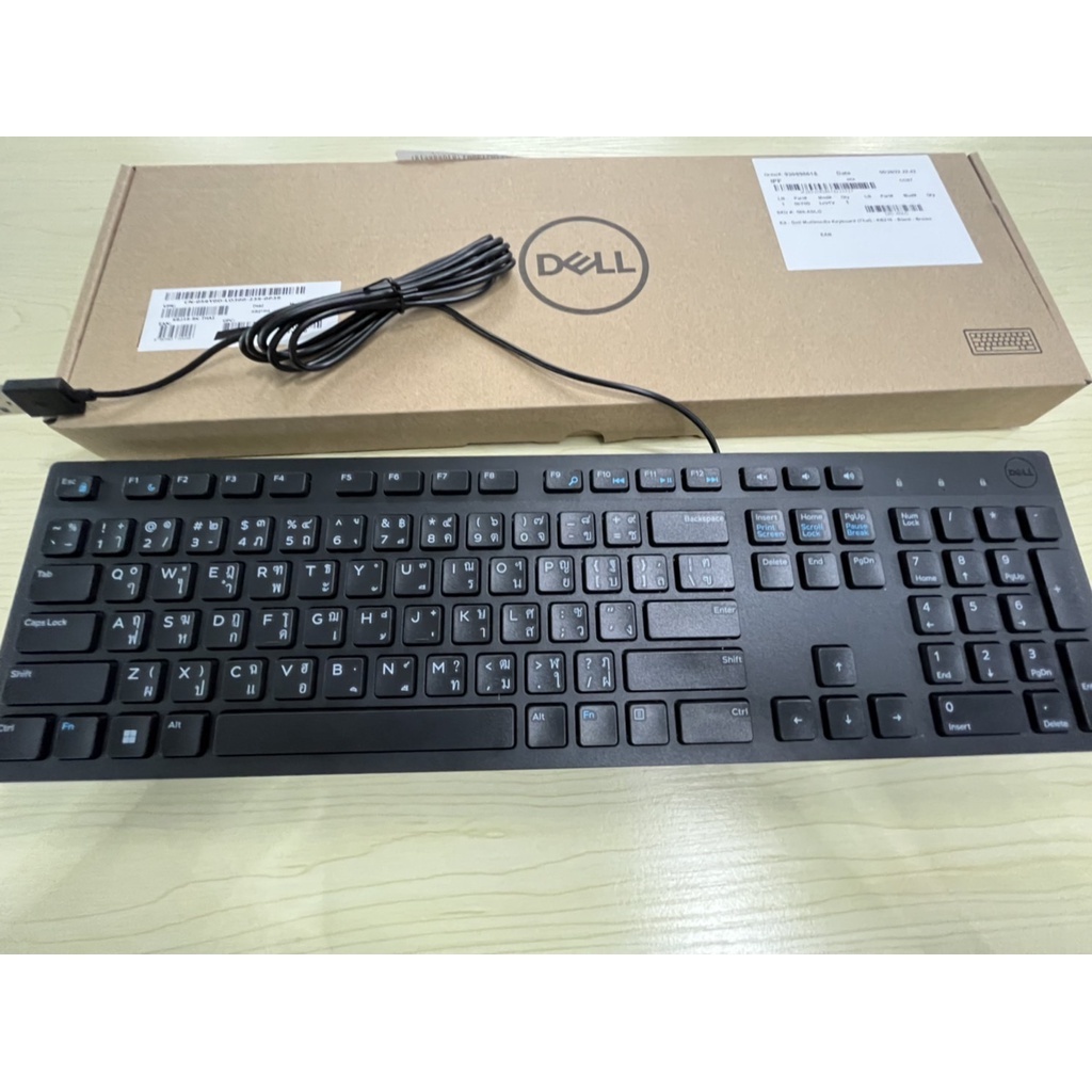 คีย์บอร์ด DELL KB216-BK (1Y)