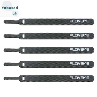 Yobus Floveme อุปกรณ์จัดเก็บสายหูฟัง สาย USB 14 ซม. 5 ชิ้น