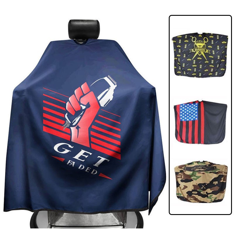 Hair Cutting Cut Cape Pro Salon Hairdressing Hairdresser Gown Waterproof Wrap Barber Cloth Apron