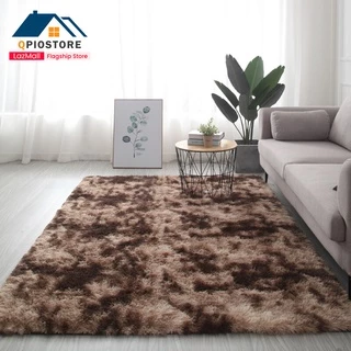 Qpio พรมปูพื้นห้อง พื้นพรมกันลื่น carpet living room พรมนุ่มๆ พรมสบาย พรมเช็ดเท้า พรมห้องนอน พรมสไตล์นอร์ดิค มี 6 ขนาด
