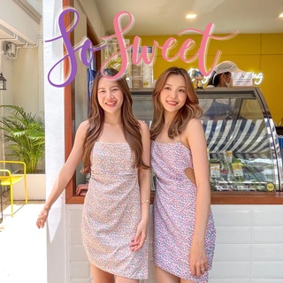 PJKKSP9 ลด 65.- ขั้นต่ำ 500.- / SP9PJKK ลด 130.- ขั้นต่ำ 1,000.-  Pjkk.clothes | So Sweet Dress