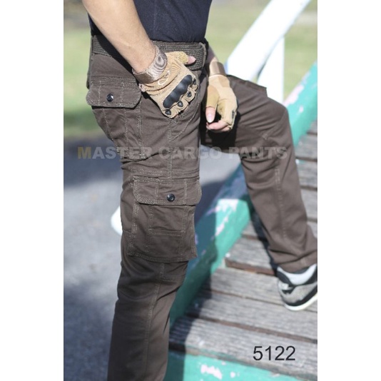กางเกงคาร์โก้ รุ่น5122 ผู้ชายใส่ รูปที่ 6