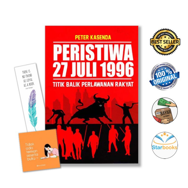 ต้นฉบับ!! MENISTIWA 27 JULY 1996; PEOPLES RESISTANCE BACK POINT - MEDIA PRESSINDO